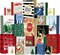 24Pack Christmas Gift Bags Assorted Sizes, Christmas Bags for Gifts Bulk, Christmas Paper Bags with Handle, Holiday Gift Bags for Christmas Presents Xmas Party(6 Jumbo,6 Large,6 Medium,6 Small)